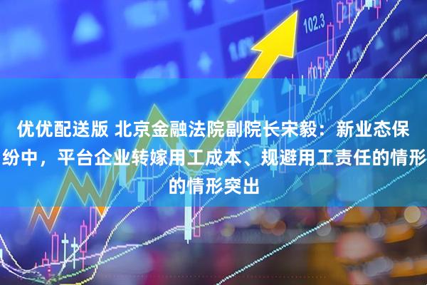 优优配送版 北京金融法院副院长宋毅：新业态保险纠纷中，平台企业转嫁用工成本、规避用工责任的情形突出